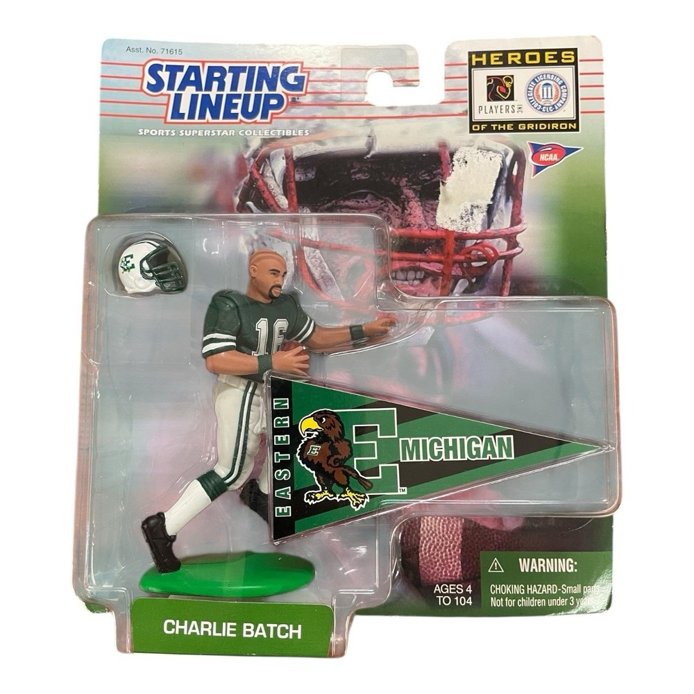 Charlie Batch Starting‎ Lineup 1999 NCAA Football Heroes Of The Gridiron Figure